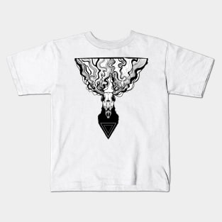 dead deer abstract Kids T-Shirt